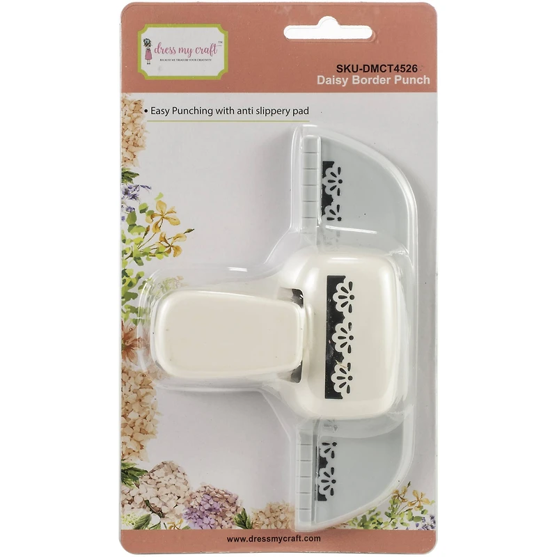 Dress My Craft® Daisy Border Punch