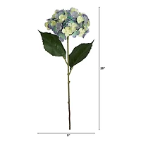 20" Hydrangea Flower Stems
