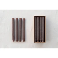 Hello Honey® Unscented Pleated Taper Candles in Box