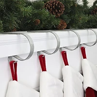 Original MantleClip® Galvanized Stocking Holders, 4ct.
