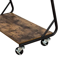 Honey Can Do Rustic Z-Frame Garment Rack