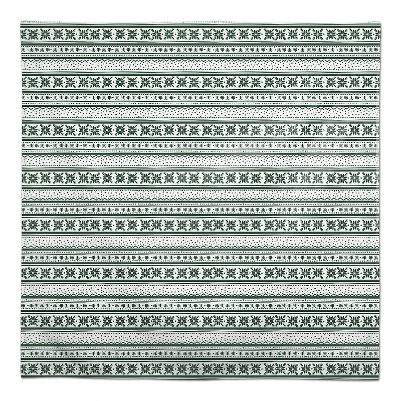 58" Green Pattern Tablecloth