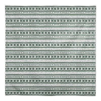 58" Green Pattern Tablecloth