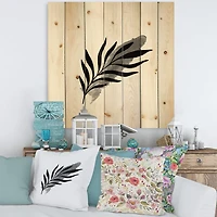 Designart - Abstract Tropical Leaf I