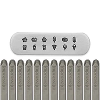 ImpressArt® 4mm Food Metal Stamps Pack