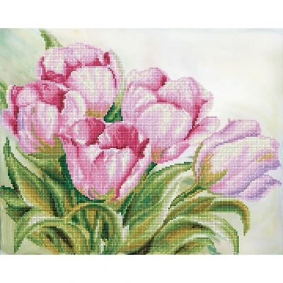 Diamond Dotz® Intermediate Tulip Swathe Diamond Painting Kit