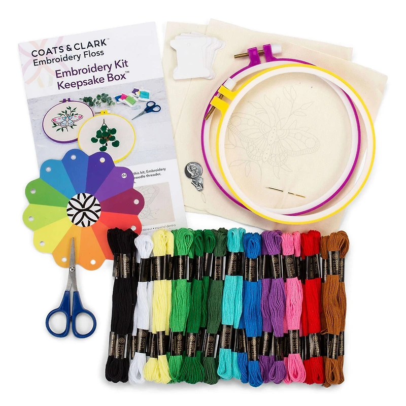 Coats & Clark® Embroidery Kit Keepsake Box™