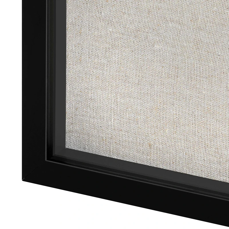 American Art Decor A Faraway Oasis Paper & Linen Wall Art - 24" x 24"