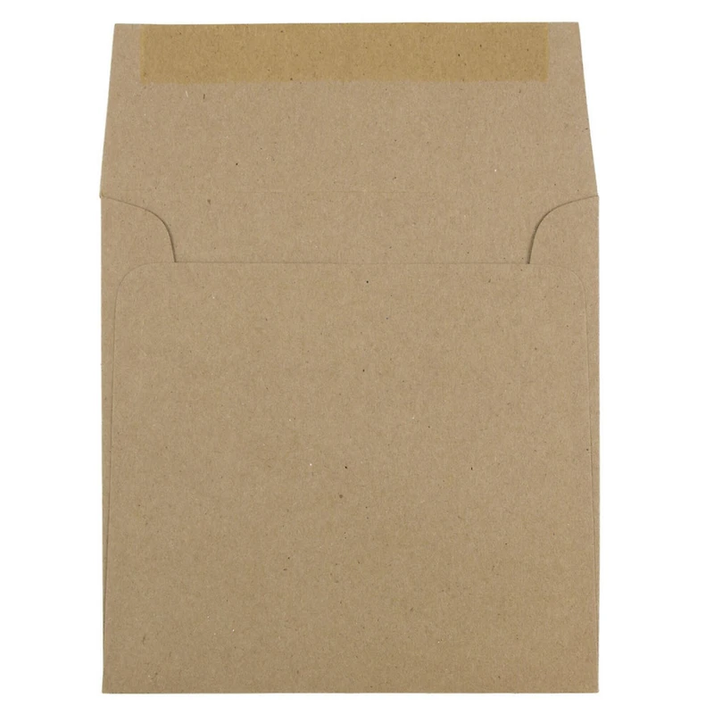 JAM Paper 5.5" x 5.5" Square Premium Invitation Envelopes