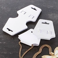 White Necklace & Earring Cards by Bead Landing™, 75ct.