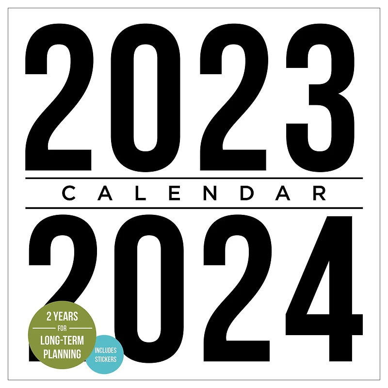 TF Publishing 2023-2024 Two Year Wall Calendar
