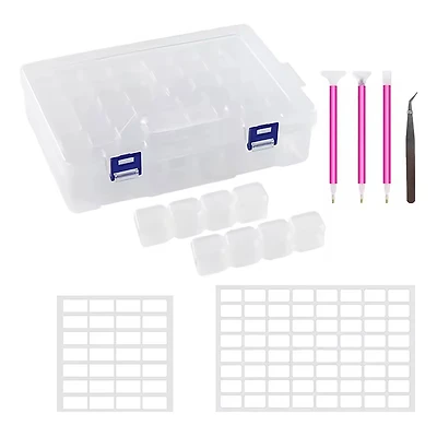 Sparkly Selections Diamond Painting Storage Box with 84 Compartments