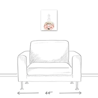 Hedge Over Heels 11" x 14" Canvas Wall Art