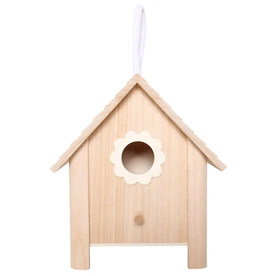 7" Plywood Flower Birdhouse by Make Market®