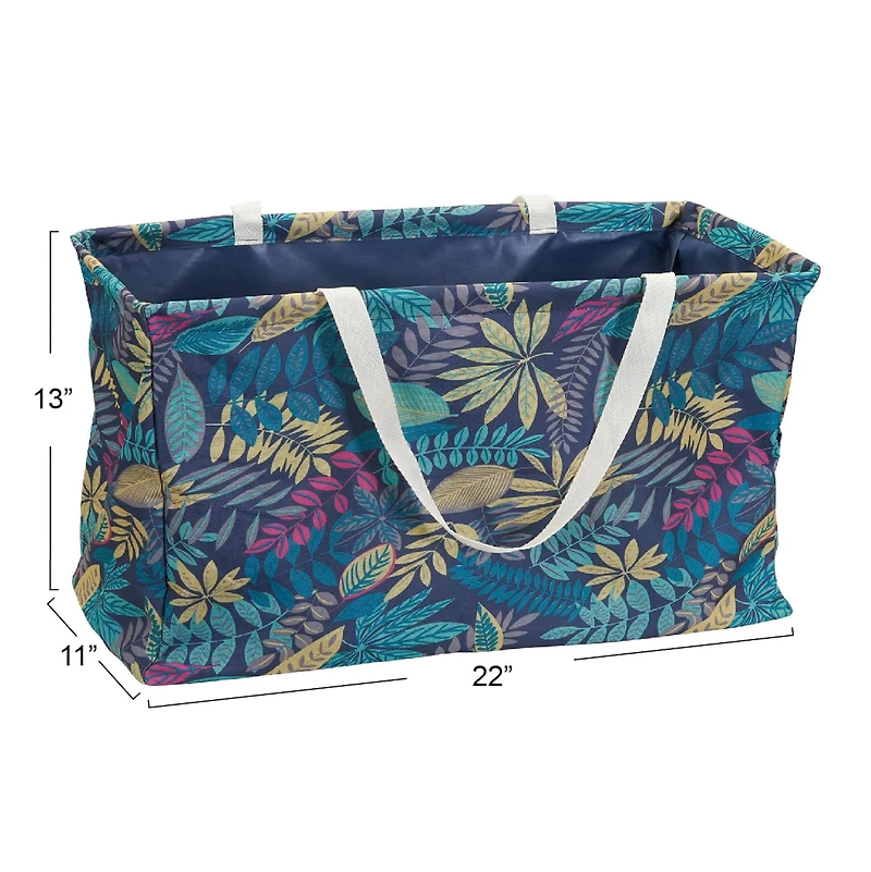 Household Essentials Krush® Floral Canvas Utility Tote