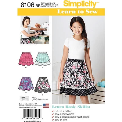 Simplicity® Pattern CS8106 (8.5-16.5)