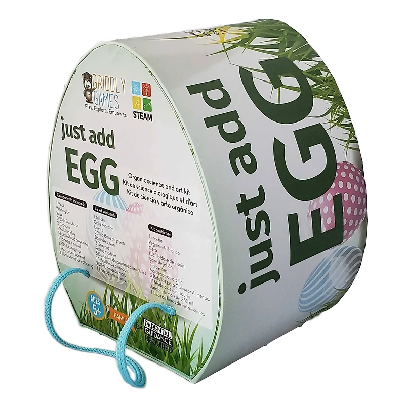 Griddly Games Just Add Egg™ Science & Art Kit