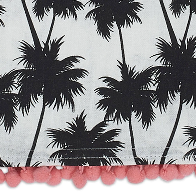 DII® Assorted Pineapples and Palms Embellished Dishtowel (Set of 3)