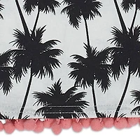 DII® Assorted Pineapples and Palms Embellished Dishtowel (Set of 3)