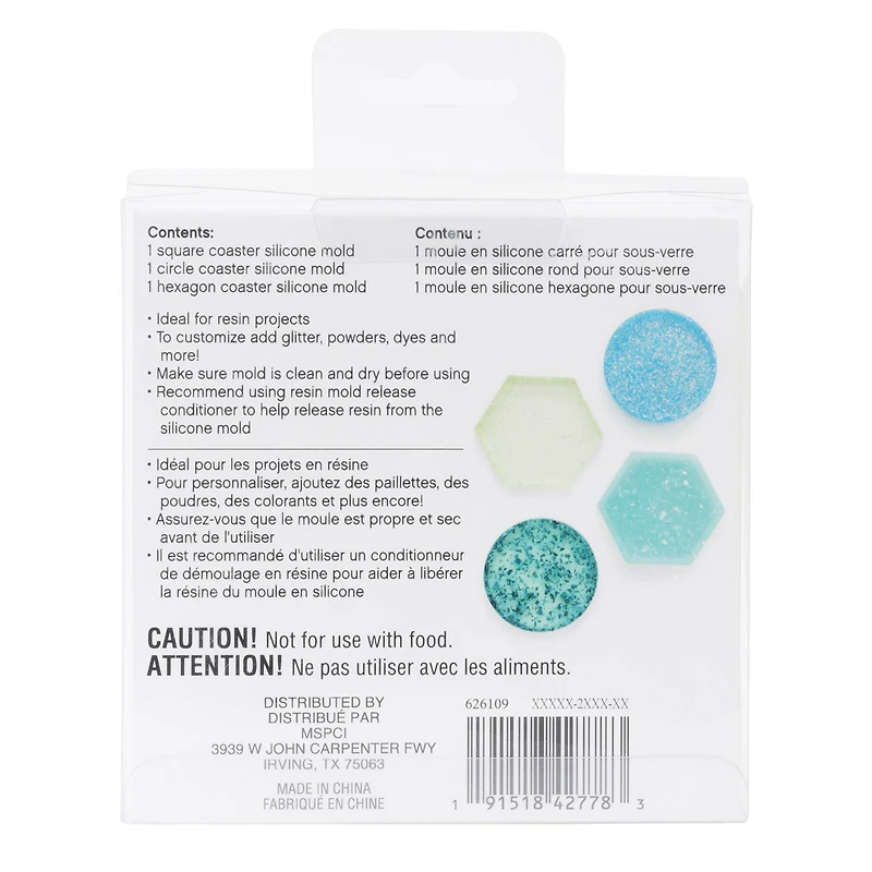 Silicone Coasters Molds by Craft Smart®