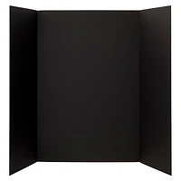 12 Pack: Black 36" x 48" Foam Tri-Fold Display Board