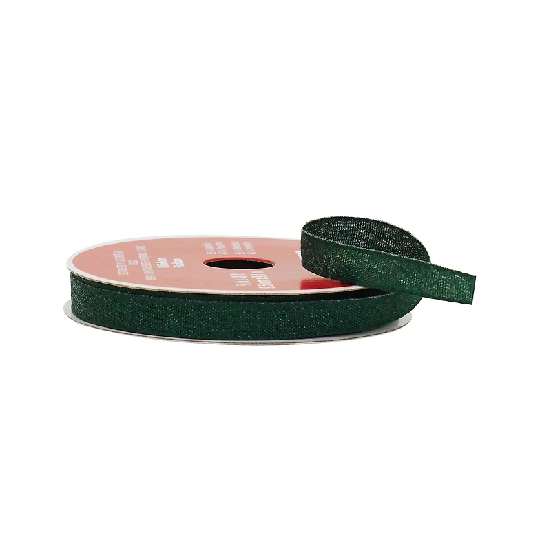 3/8" x 30ft. Green Shimmer Ribbon by Celebrate It®