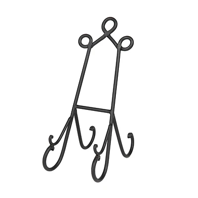 14" Black Metal Traditional Easel