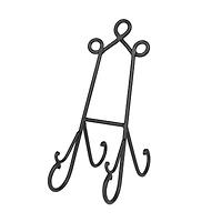 14" Black Metal Traditional Easel