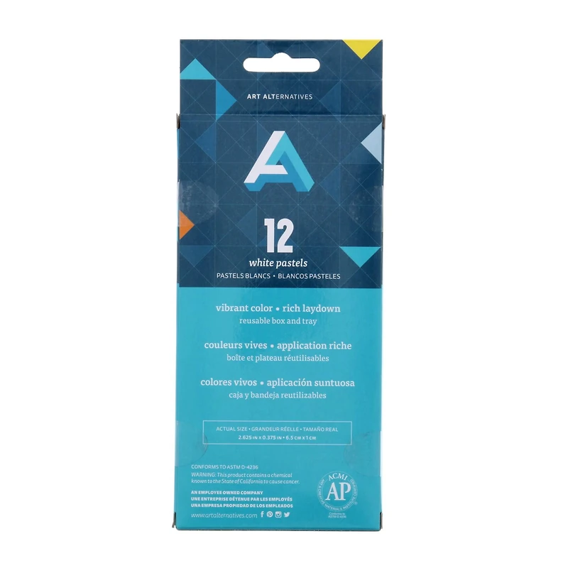 Art Alternatives White Artist Soft Pastel Set