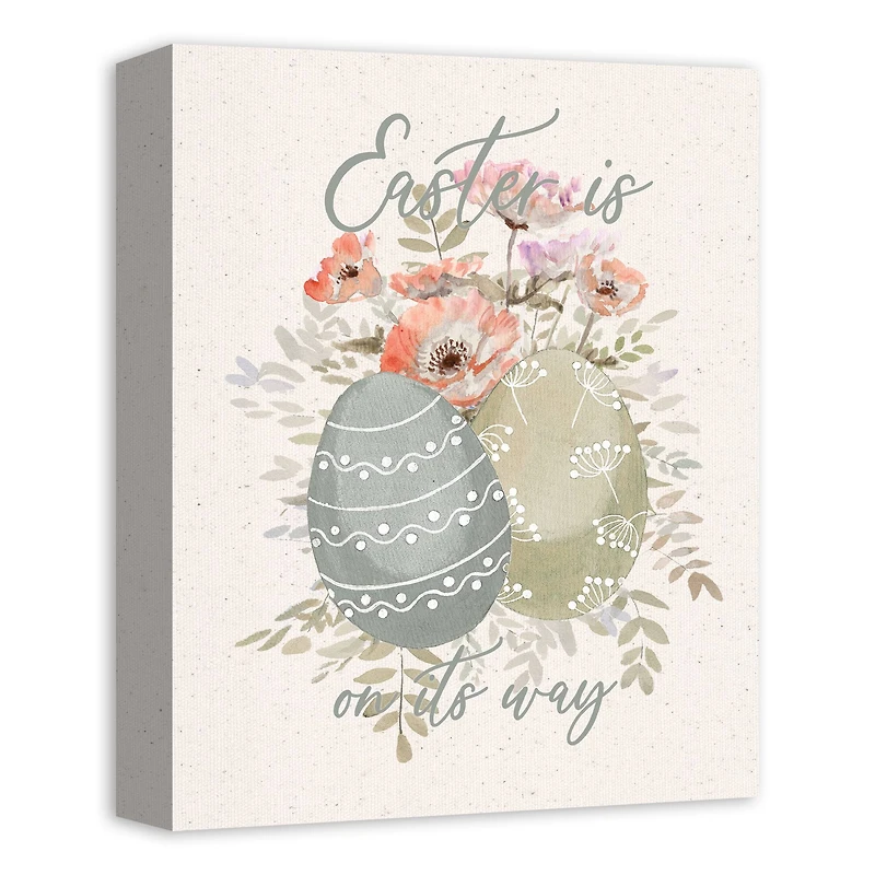 Easter On Its Way 1 11" x 14" Canvas Wall Art