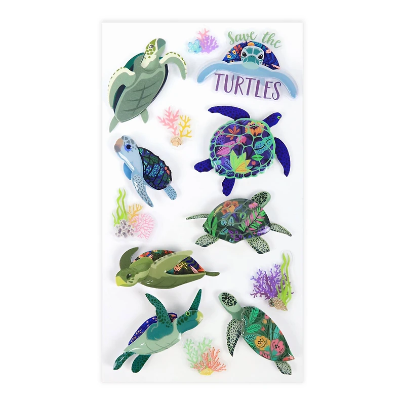 Save the Turtles Stickers by Recollections™