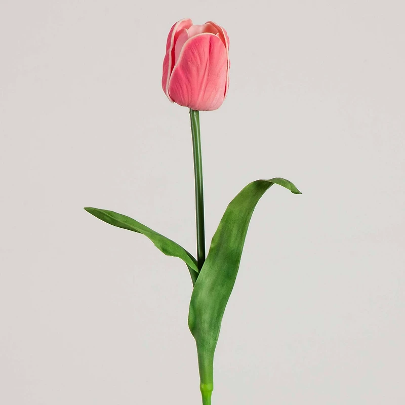 25" Pink Tulip Flower Stems, 3ct.