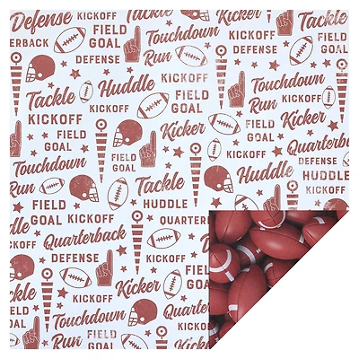 Football Double-Sided Cardstock Paper by Recollections™, 12" x 12"