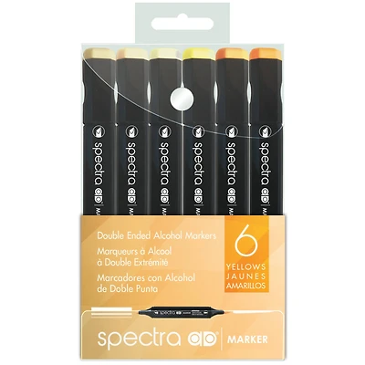 Chartpak® Spectra Ad™ Yellow Marker Set
