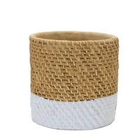 Woven Stone Planter Set