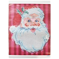 8" x 10" Jolly Santa Diamond Art Kit with Frame by Make Market®