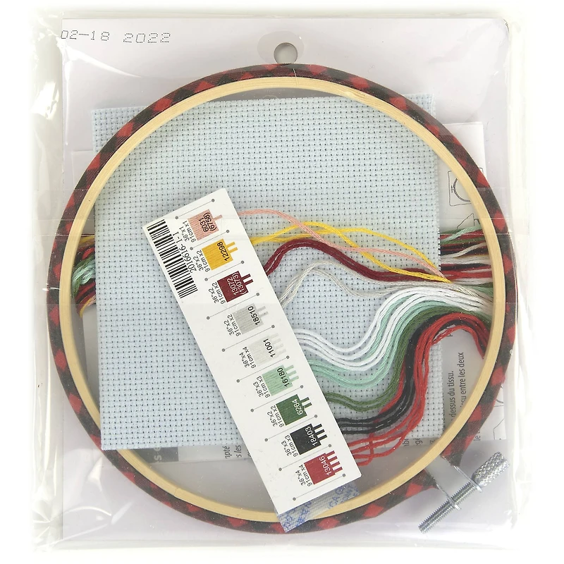 Dimensions® Learn-A-Craft Red Truck Gnomes Counted Cross Stitch Kit