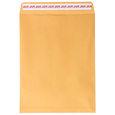 JAM Paper 10" x 13" Brown Kraft Manila Open End Catalog Premium Envelopes