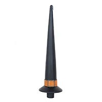 Hello Honey® 10" Black witch Hat Taper Candle