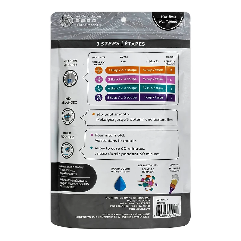 Brea Reese® Mix2Mold™ White Ceramic Resin