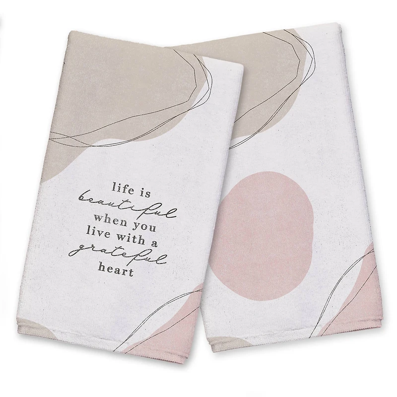 Grateful Heart Boho 16" x 25" Towel Set