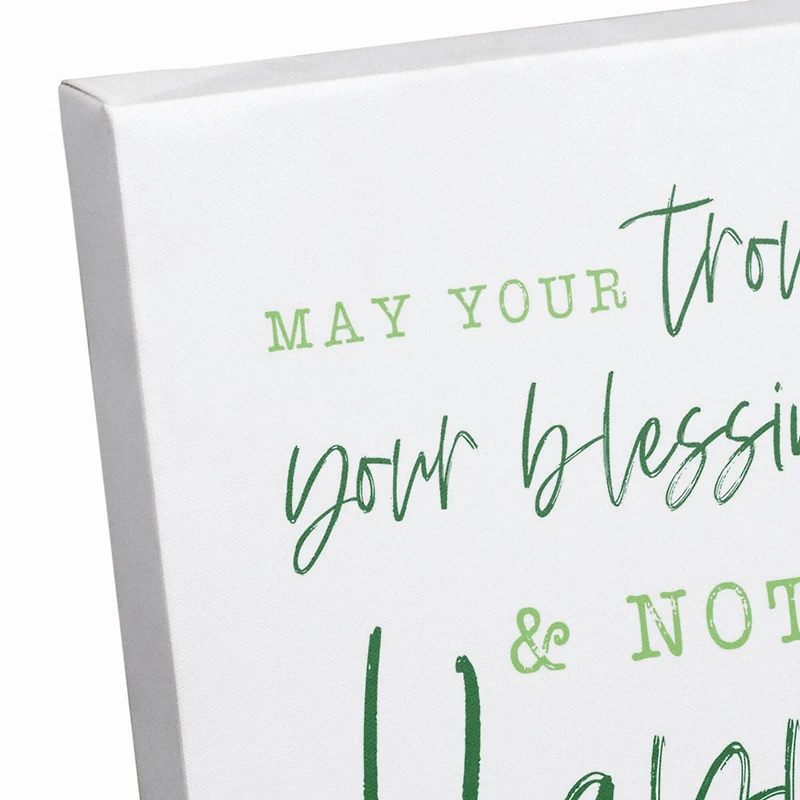 Simple Irish Blessing Canvas 11" x 14" Canvas Wall Art