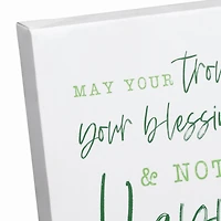 Simple Irish Blessing Canvas 11" x 14" Canvas Wall Art