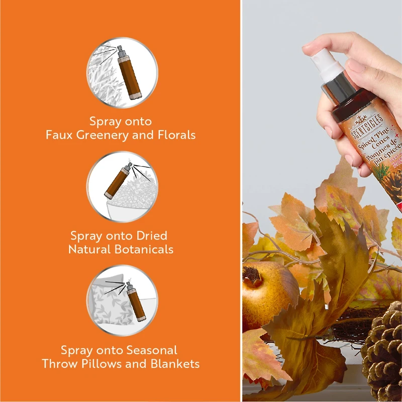 Scentsicles Scent Mister Into the Vanilla Woods,  Autumn 'n Apples and Spiced Pine Cones, 3 pack