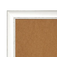 20" White Framed Cork Board by ArtMinds™