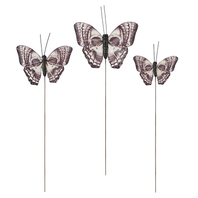Black & White Skull Butterfly Set by Ashland®