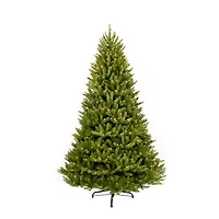 6.5ft. Pre-Lit Fraser Fir Artificial Christmas Tree, Clear Lights