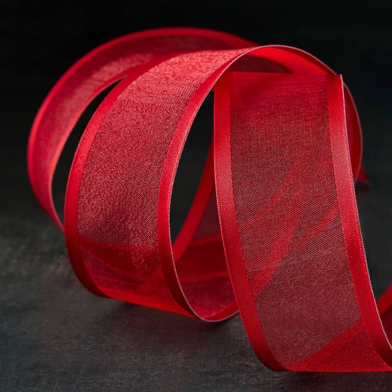 1.5'' x 3yd. Sheer Wired Ribbon by Celebrate It®