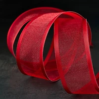 1.5'' x 3yd. Sheer Wired Ribbon by Celebrate It®