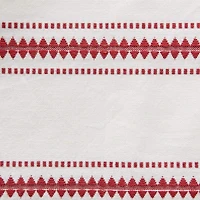DII® Barn Red Zig Dobby Stripe Cloth Dinner Napkins, 6ct.